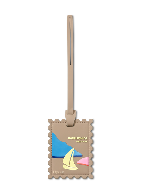 Lipault Lipault Travel Accessories Luggage Tag Stamp  Sandstone