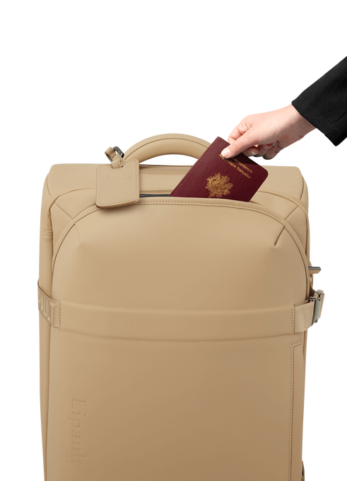 Lipault Lost In Berlin Exile Duffle with Wheels 72cm  Sandstone Lipault Lost In Berlin Exile Duffle with Wheels 72cm  Sandstone