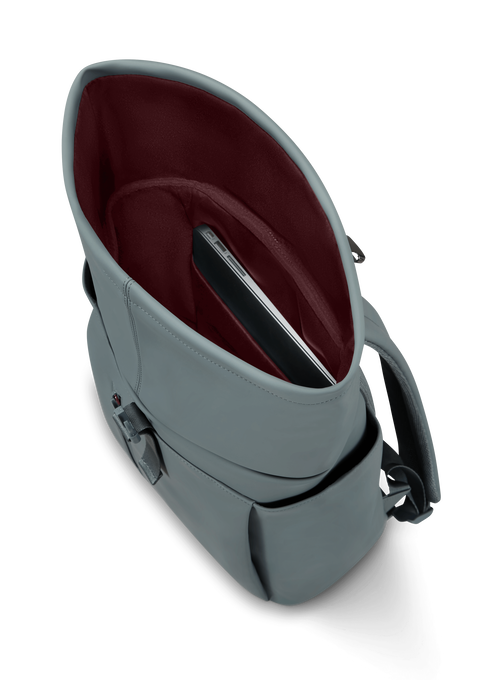 Lipault Lost In Berlin Rolltop Backpack 2.0  Cement Storm