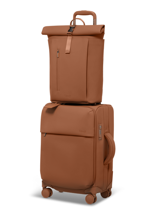 Lipault Lost In Berlin Rolltop Backpack 2.0  Nutsy Nut