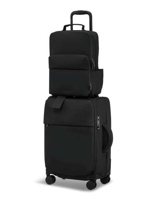 Lipault Lost In Berlin Lifetrotter Backpack  Black Lipault Lost In Berlin Lifetrotter Backpack  Black