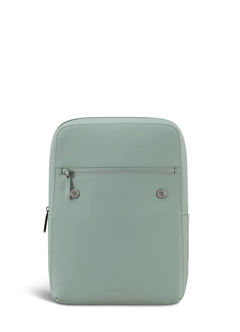 Lipault Lost In Berlin Square Backpack 2.0  Yoga Green