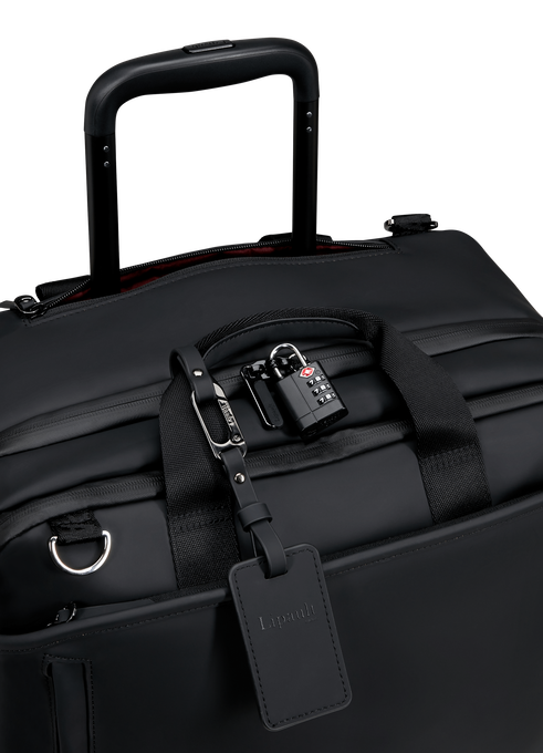 Lipault Lost In Berlin Rolling Tote  Black