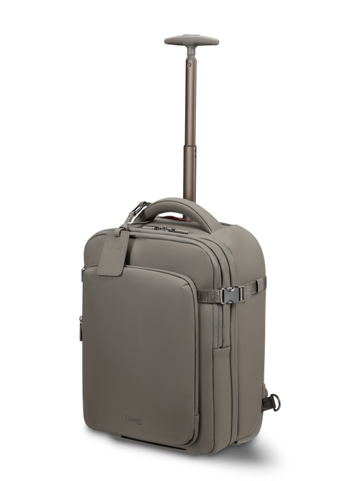 Lipault Lost In Berlin Backpack Pro With Wheels  Ash Stone Lipault Lost In Berlin Backpack Pro With Wheels  Ash Stone