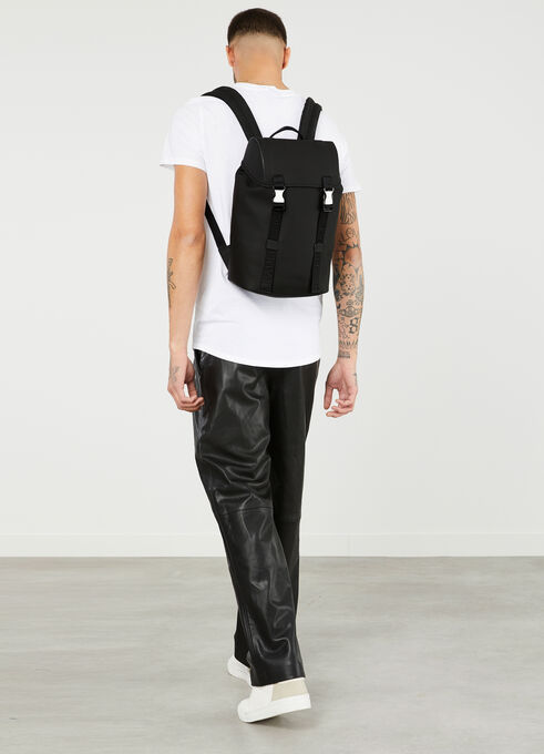 Lipault Lost In Berlin Mini Exile Backpack  Black Lipault Lost In Berlin Mini Exile Backpack  Black
