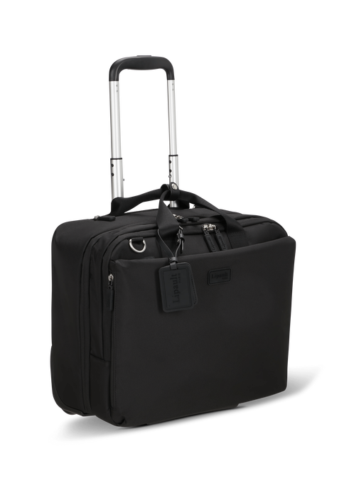 Lipault 4BIZ Rolling Laptop Bag Black