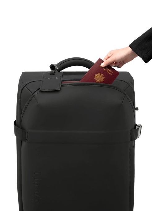 Lipault Lost In Berlin Exile Duffle with Wheels 72cm  Black Lipault Lost In Berlin Exile Duffle with Wheels 72cm  Black