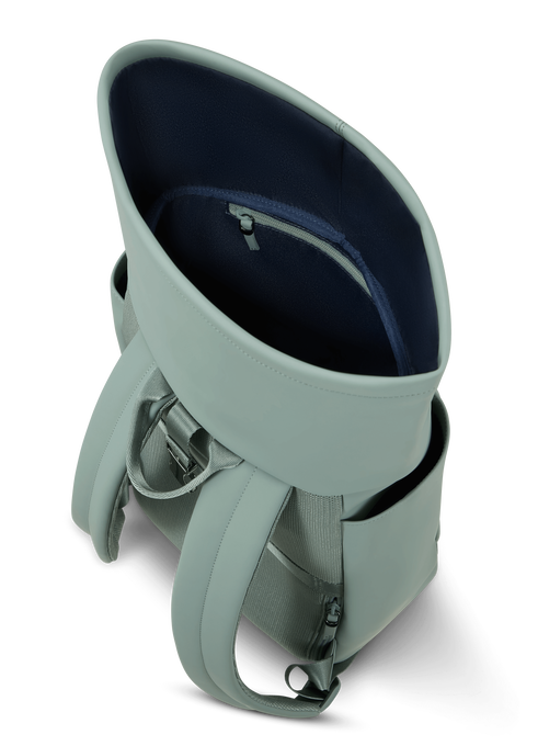 Lipault Lost In Berlin Rolltop Backpack 2.0  Yoga Green