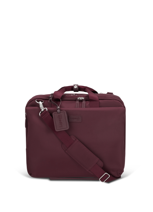 Lipault 4BIZ Rolling Laptop Bag Bordeaux Lipault 4BIZ Rolling Laptop Bag Bordeaux