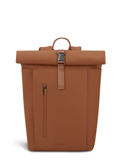 Lipault Lost In Berlin Rolltop Backpack 2.0  Nutsy Nut