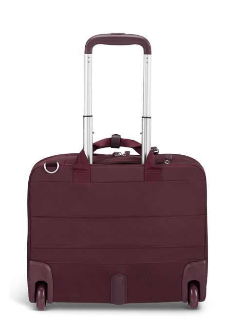 Lipault 4BIZ Rolling Laptop Bag Bordeaux Lipault 4BIZ Rolling Laptop Bag Bordeaux